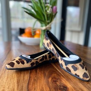 NWT Cole Haan Grnd Ambition Leopard Flats size 5.5